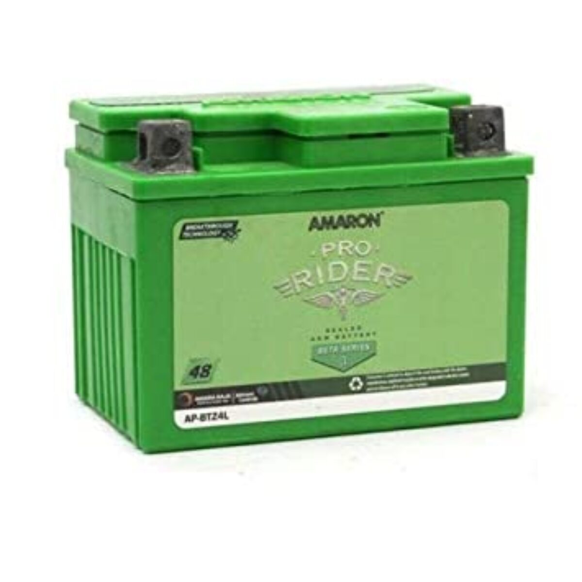 AMARON Pro Bike Rider ABR PR APBTZ4L Two Wheeler Battery Inverter and Battery Solar Panel Home UPS