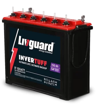 Livguard Invertuff 150AH Tall Tubular Battery IT 1554TT