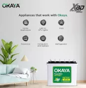 OKAYA OPTT24072 210Ah Inverter Battery