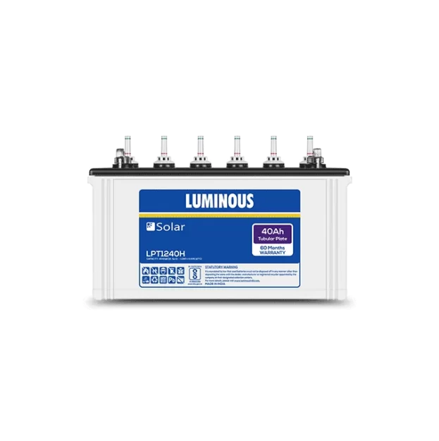 Luminous 40 ah solar battery